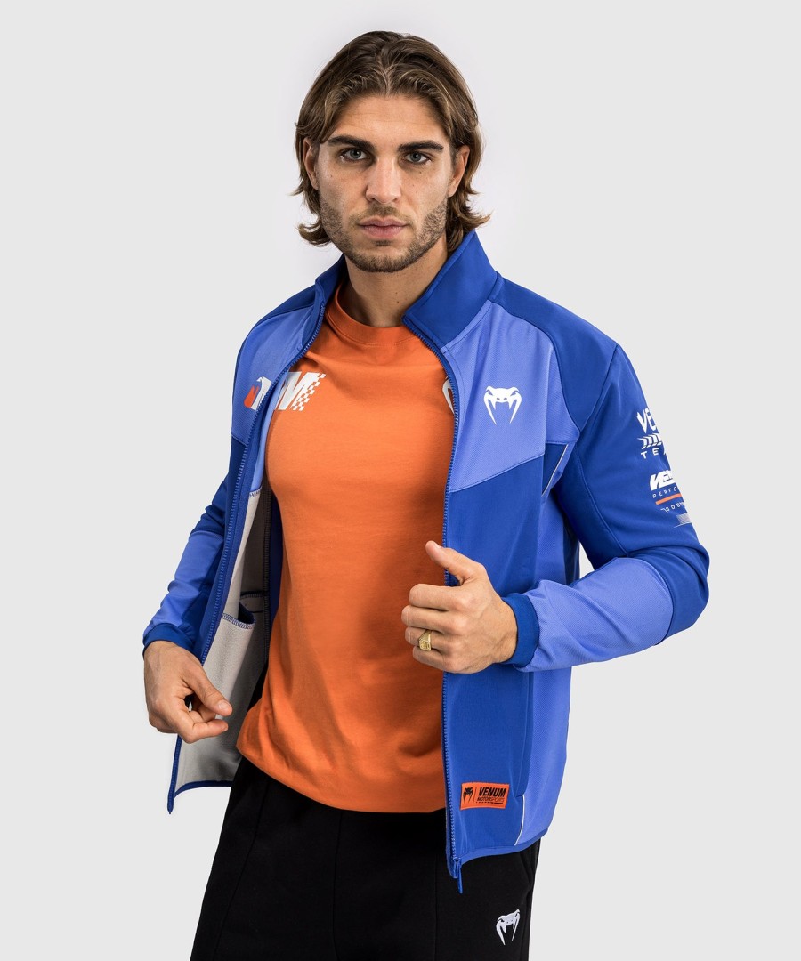 venum motorsport softshell jacket - royal blue