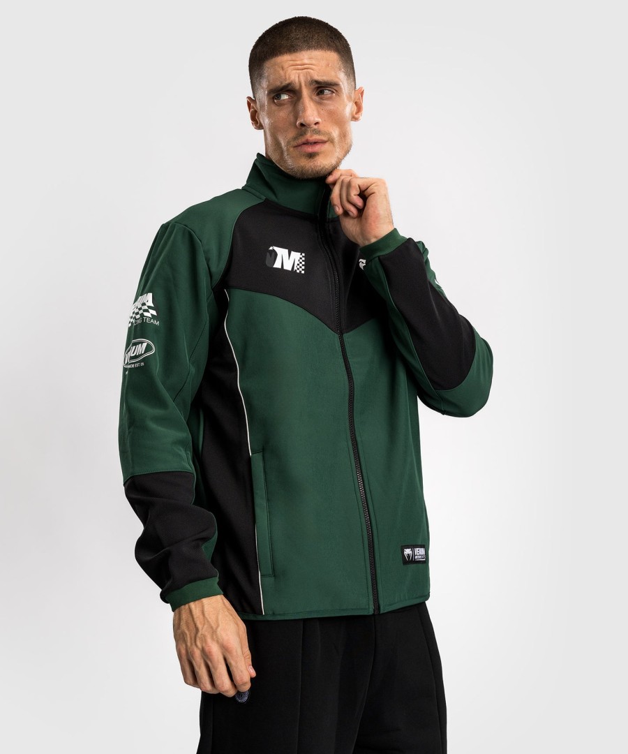 venum motorsport softshell jacket - deep forest