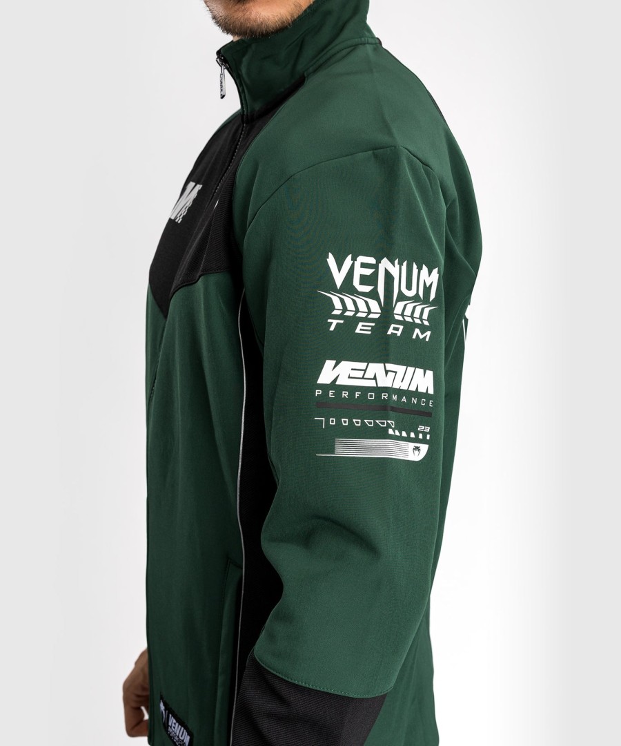 venum motorsport softshell jacket - deep forest