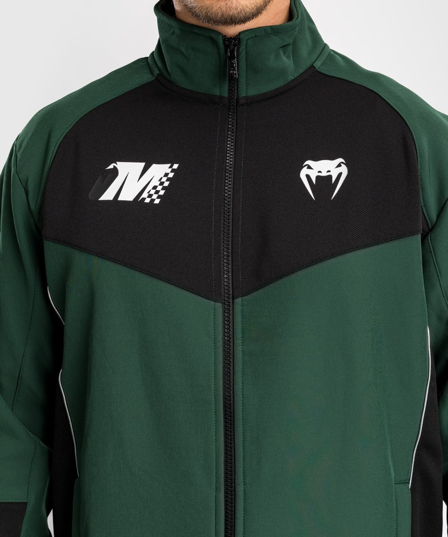 venum motorsport softshell jacket - deep forest