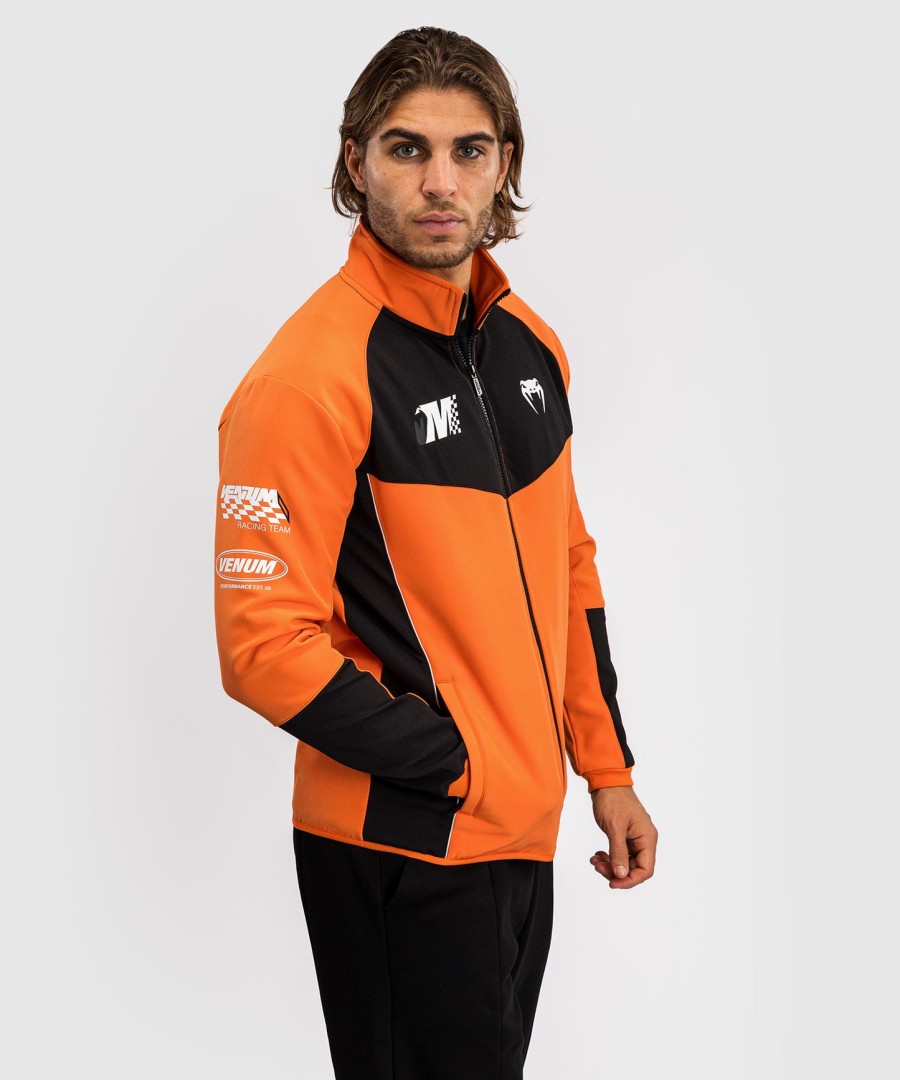 venum motorsport softshell jacket - tangerine