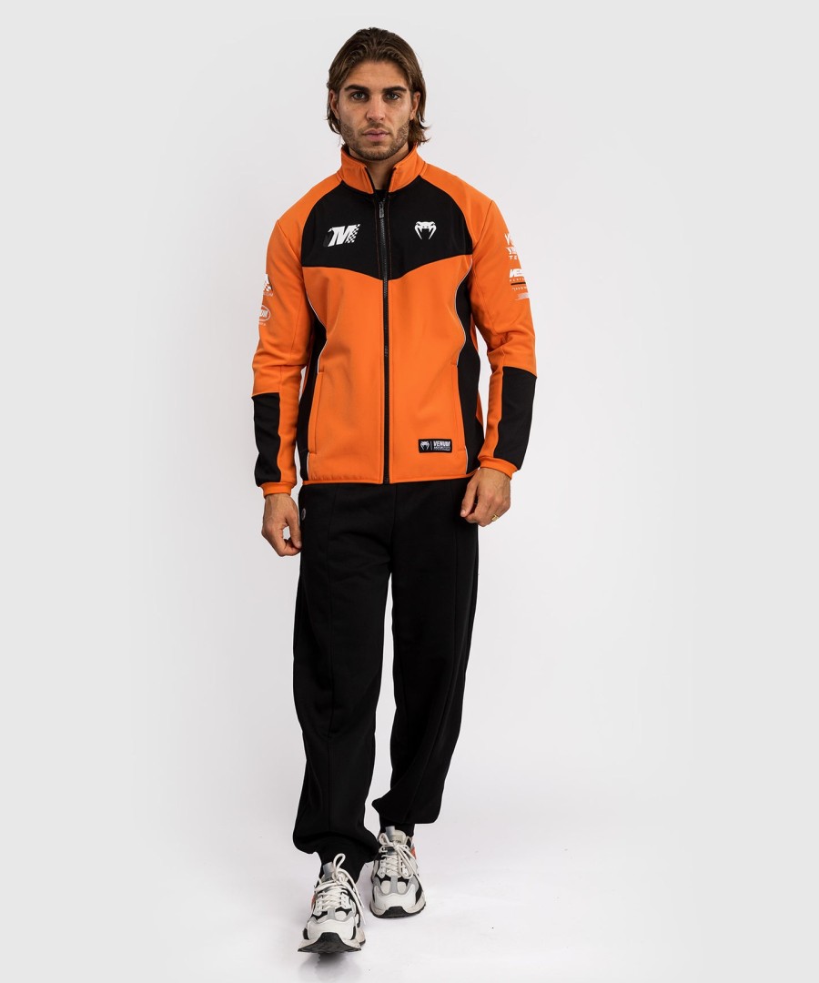 venum motorsport softshell jacket - tangerine