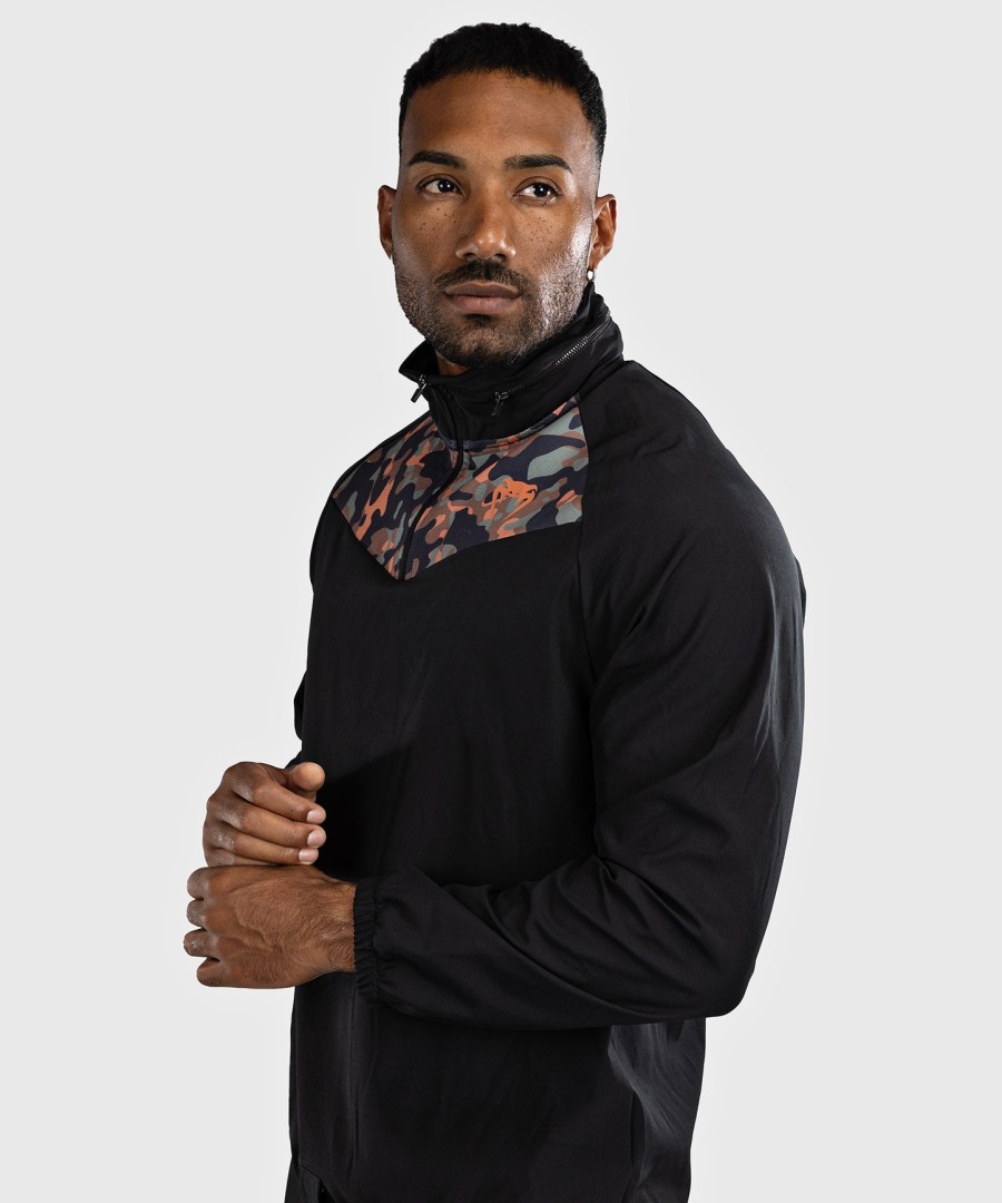 venum jungle ops track jackets - blackkhaki camo