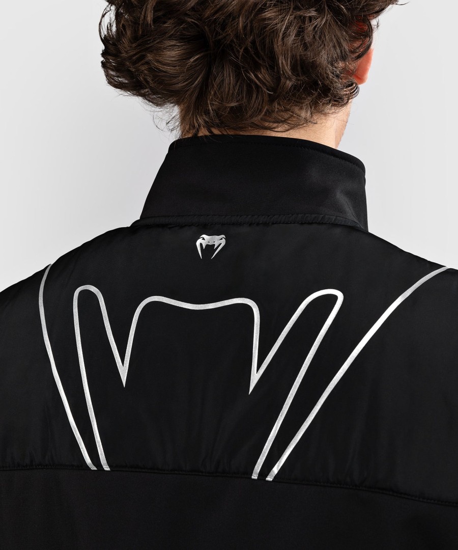 venum paddock softshell jacket short sleeves - black
