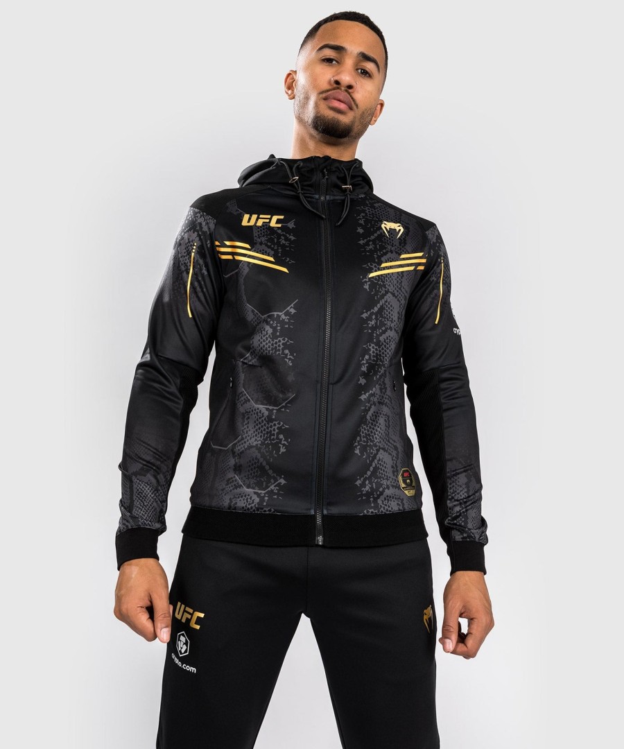 ufc adrenaline by venum authentic fight night men walkout hoodie - champion