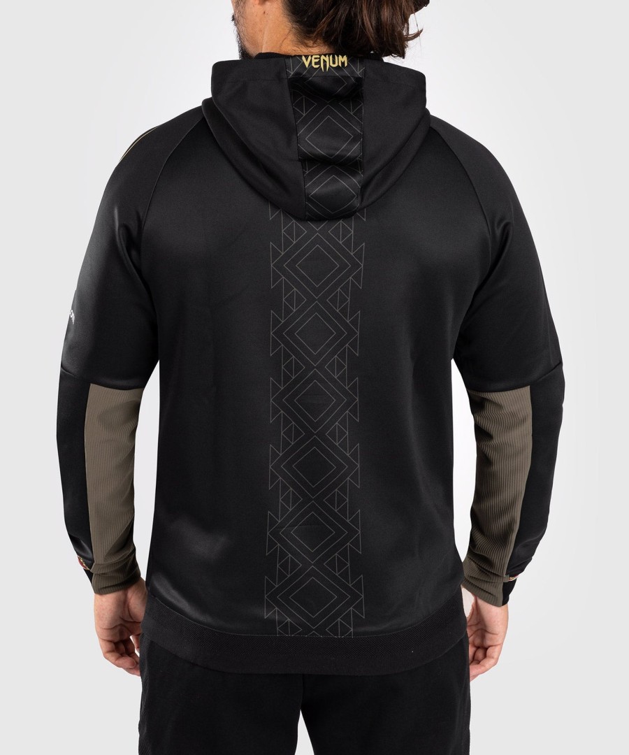 noche ufc by venum authentic fight night men walkout hoodie - black