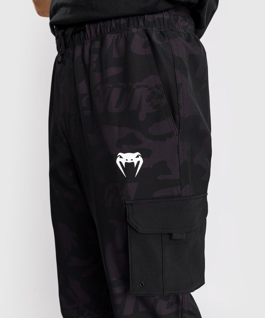 venum trooper men tracksuit pants - blackpurple