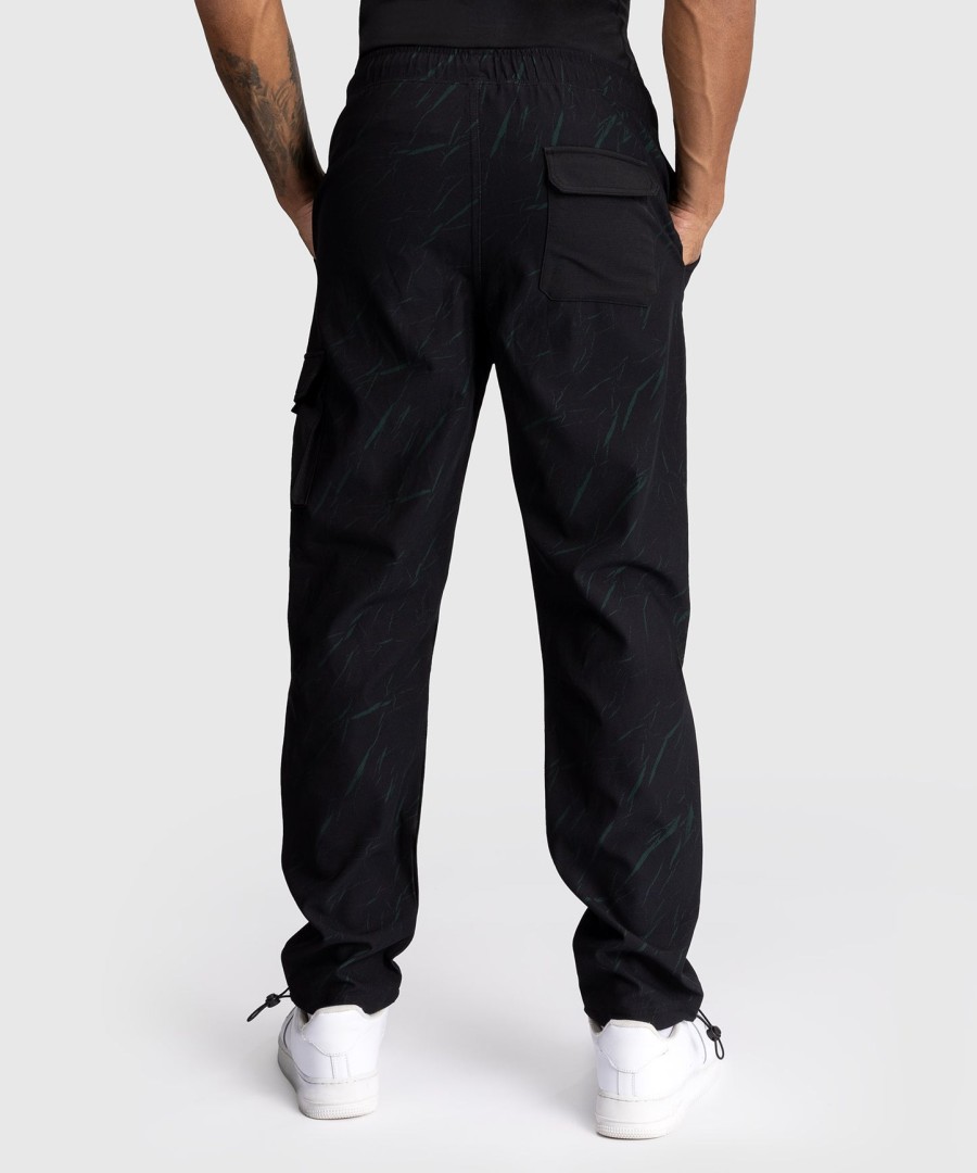 venum trooper men tracksuit pants - blackforest green