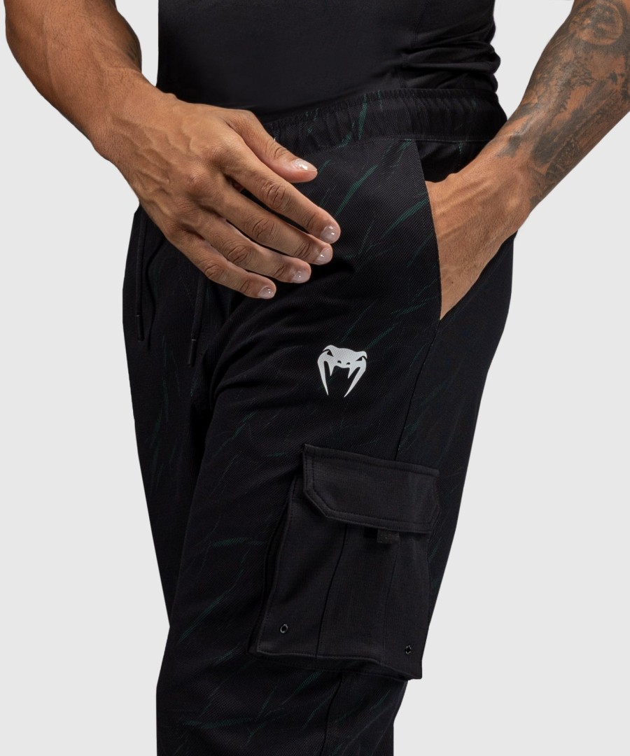 venum trooper men tracksuit pants - blackforest green