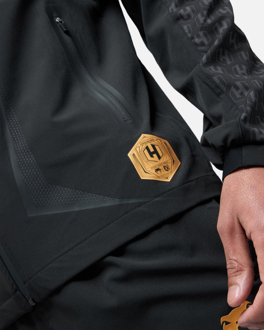 fk x venum hexagone mma tracksuit - blackgold