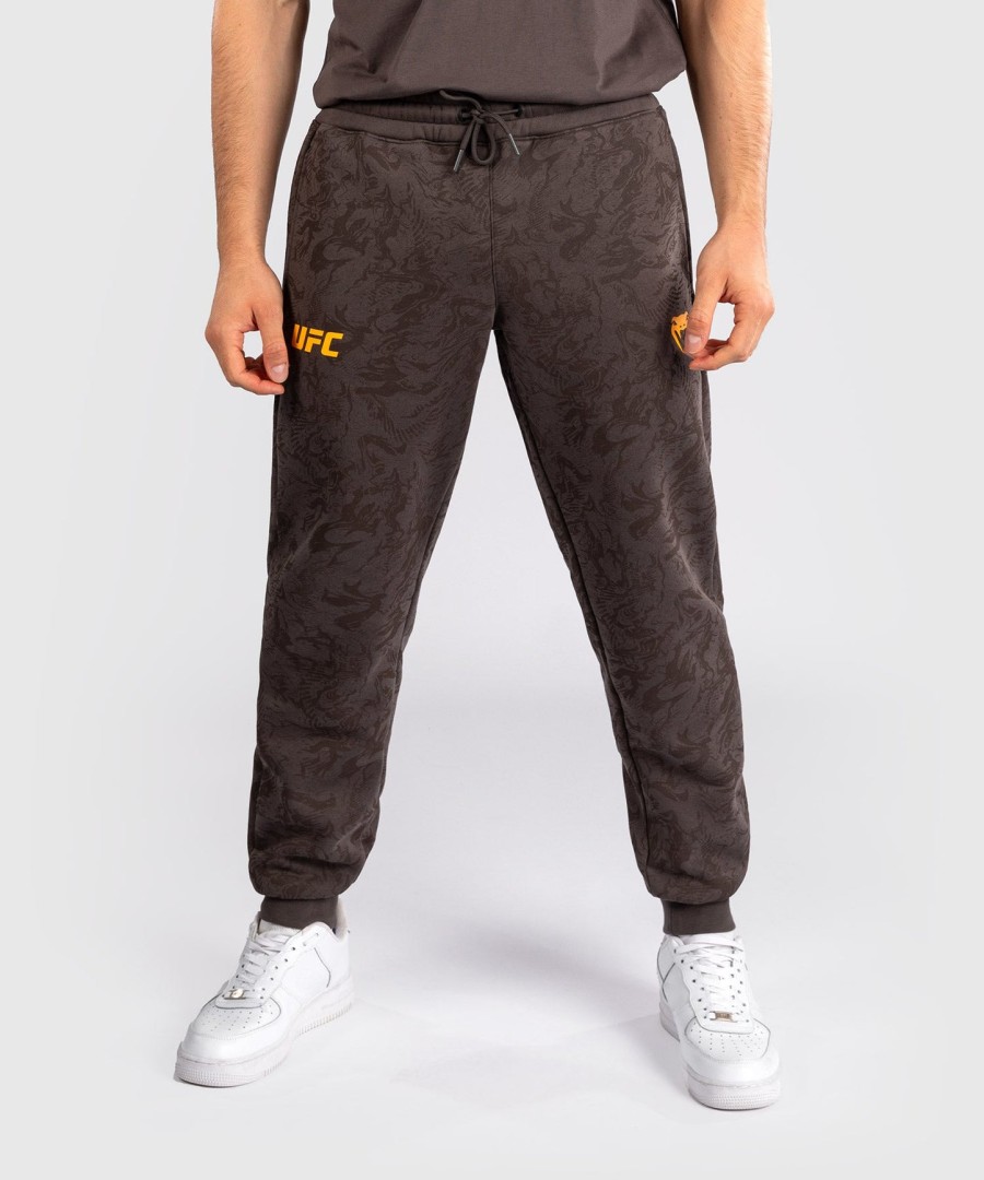 ufc fusion by venum fight week men cotton pant - earthen brown