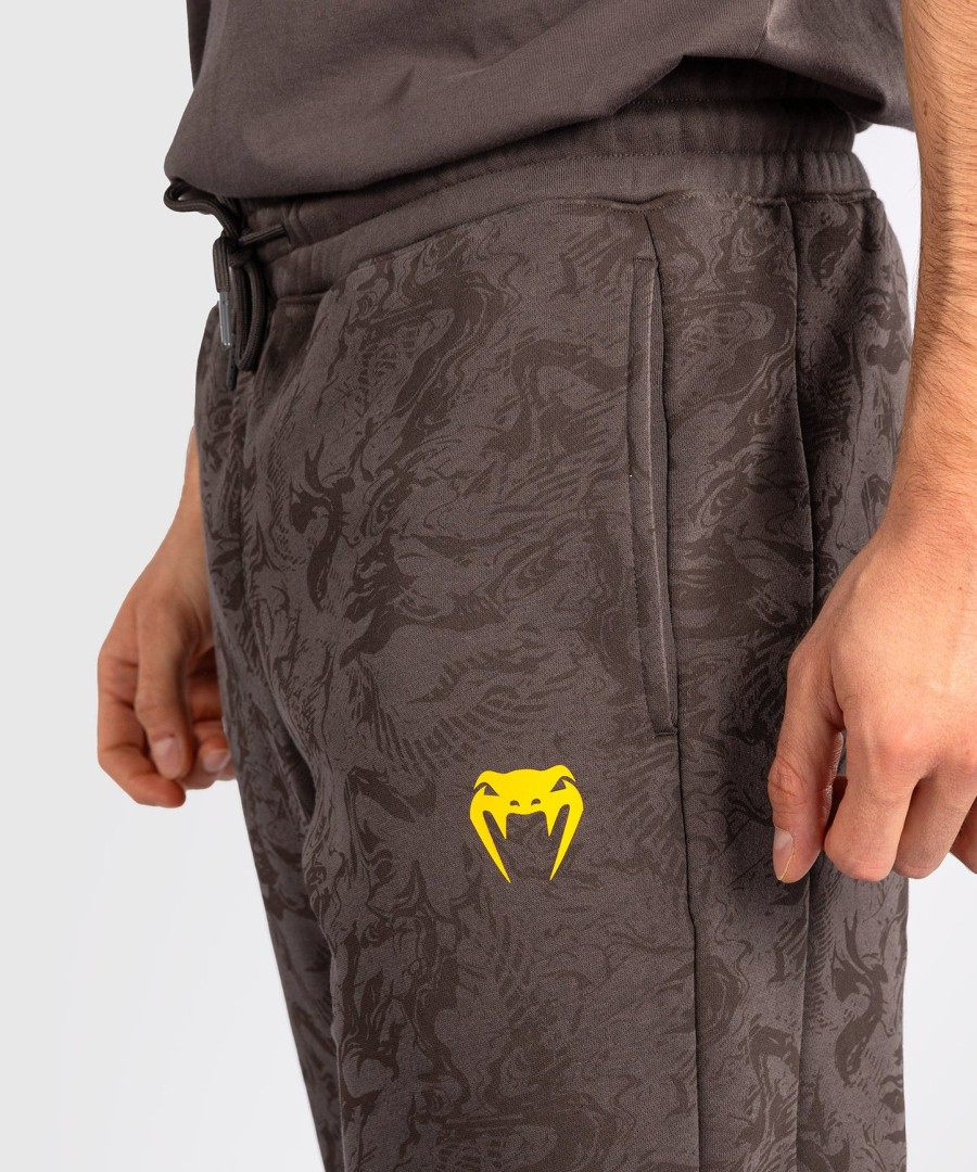 ufc fusion by venum fight week men cotton pant - earthen brown