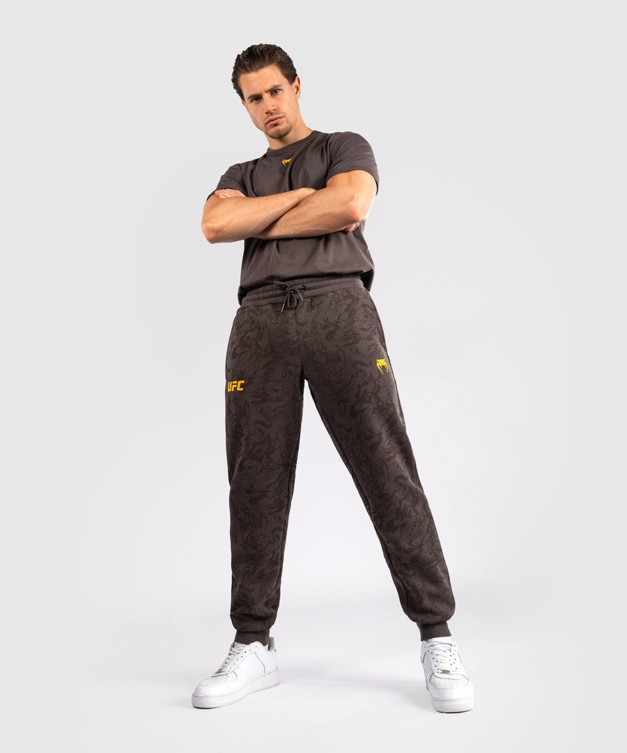 ufc fusion by venum fight week men cotton pant - earthen brown