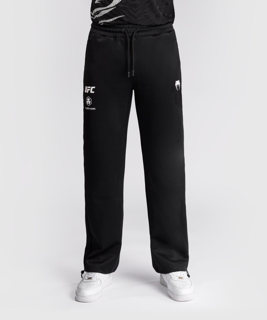 ufc fusion by venum authentic fight night men straight leg walkout pant - black