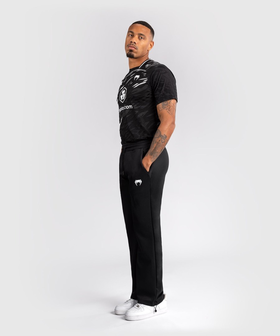ufc fusion by venum authentic fight night men straight leg walkout pant - black