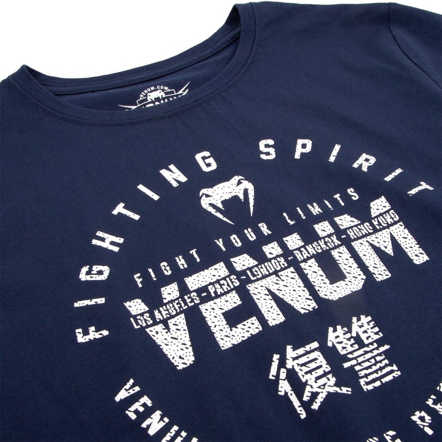 venum signature kids t-shirt - navy blue