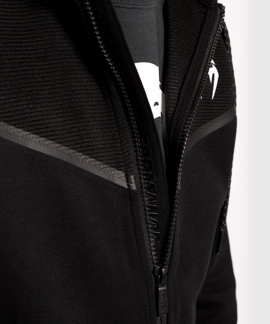 venum laser evo 2.0 kids hoodie – black
