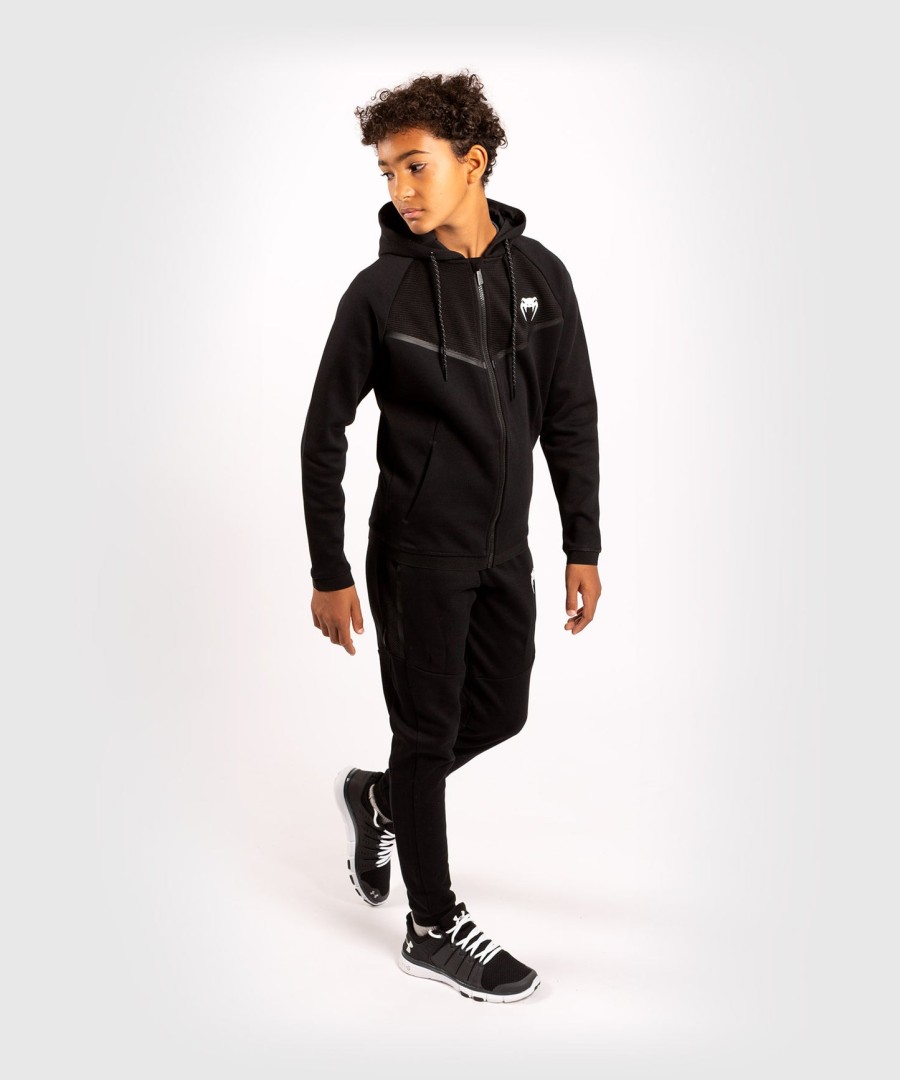 venum laser evo 2.0 kids hoodie – black