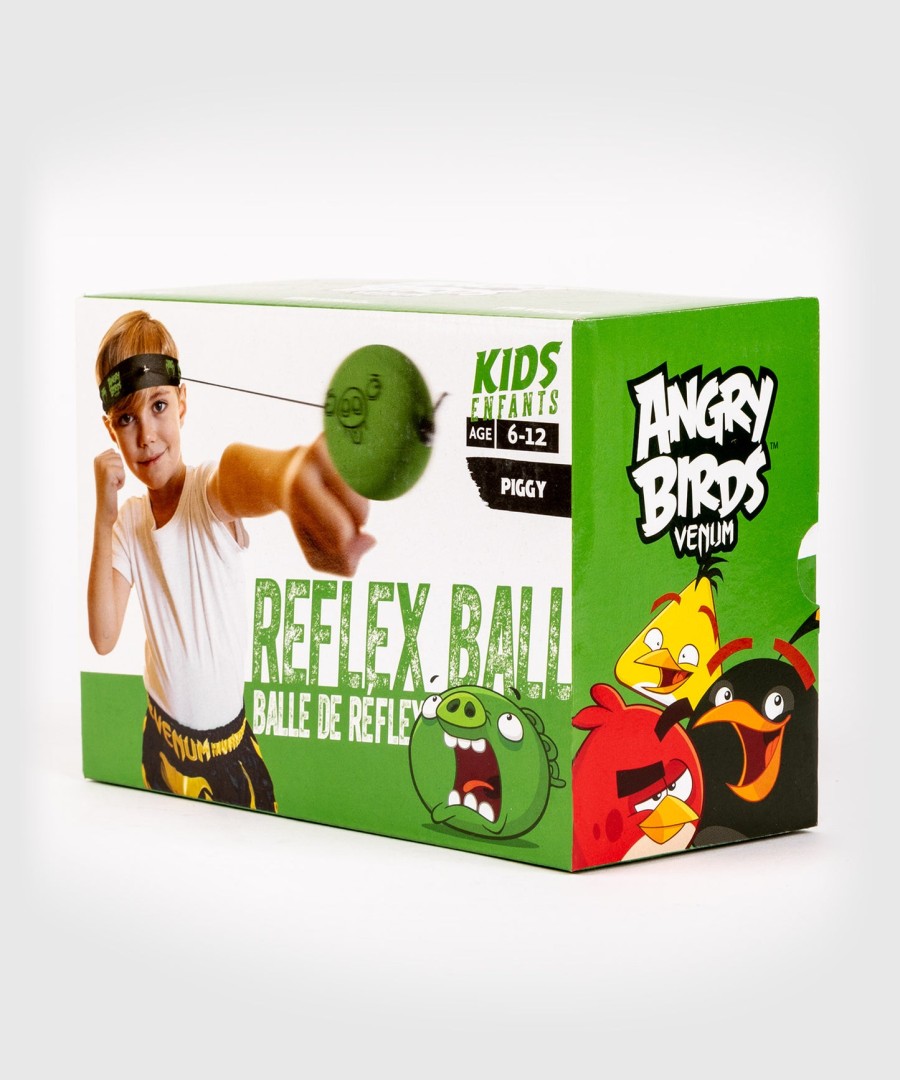 venum angry birds reflex ball - for kids - green