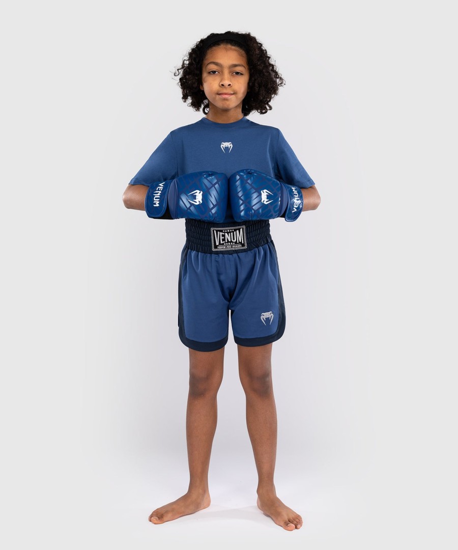 venum classic kids boxing shorts - royal blue