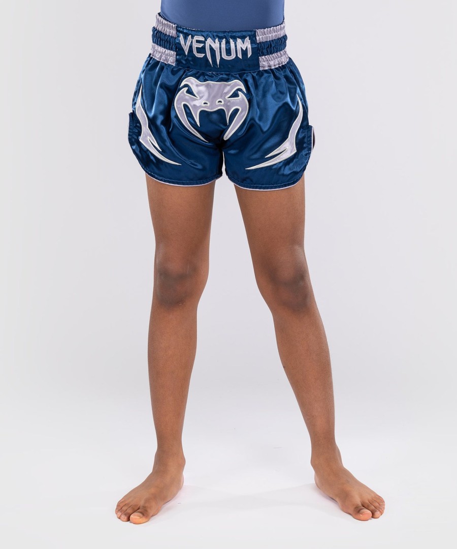 venum inferno kids thai shorts - royal blue