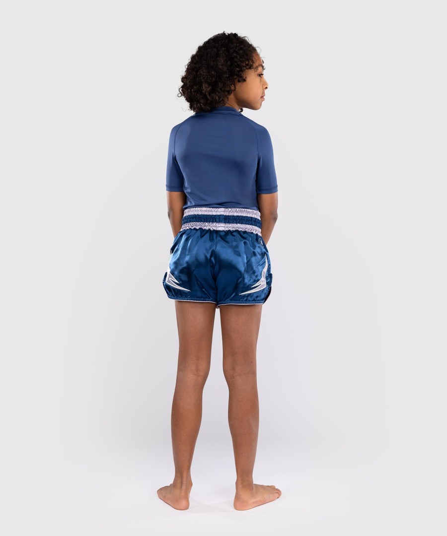 venum inferno kids thai shorts - royal blue