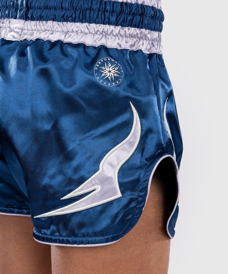 venum inferno kids thai shorts - royal blue