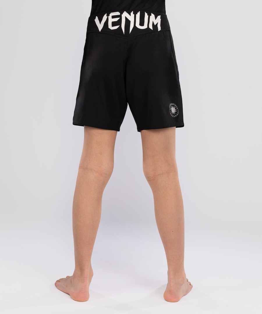 venum light kids fight shorts - black