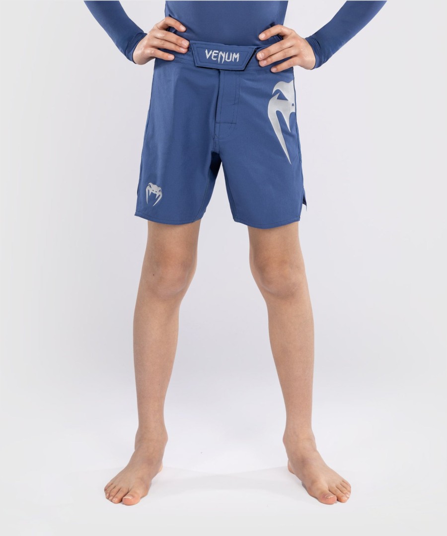 venum light kids fight shorts - royal blue