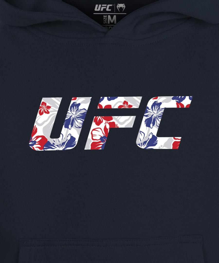 kids ufc unrivaled by venum navy max holloway hoodie