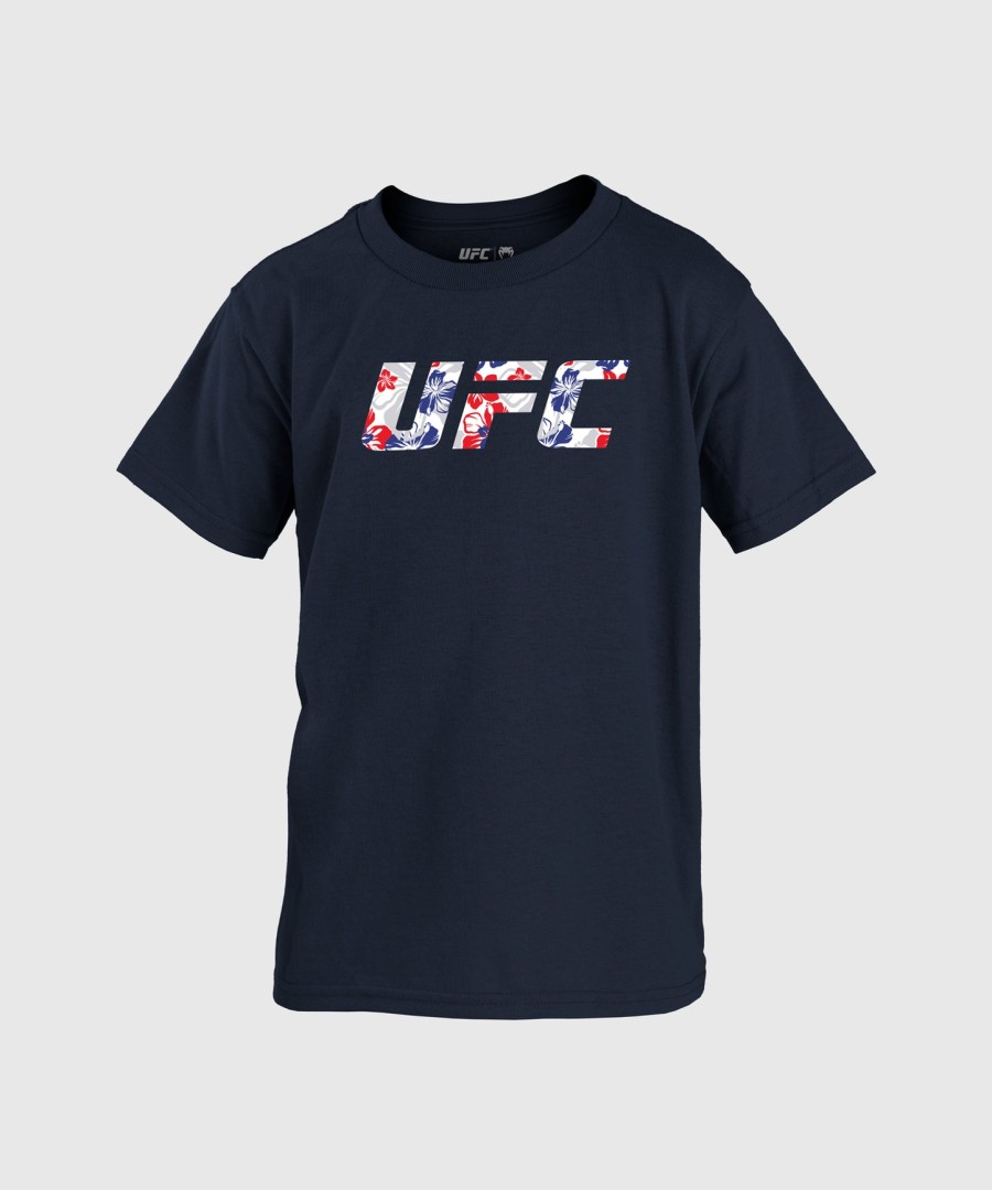 kids ufc unrivaled by venum navy max holloway t-shirt