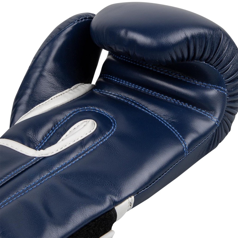 venum signature kids boxing gloves - navy blue