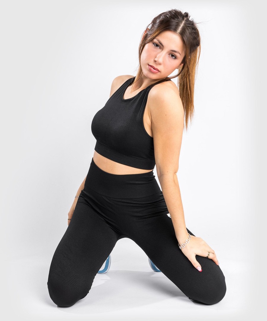 venum sparring seamless leggings - for women - black