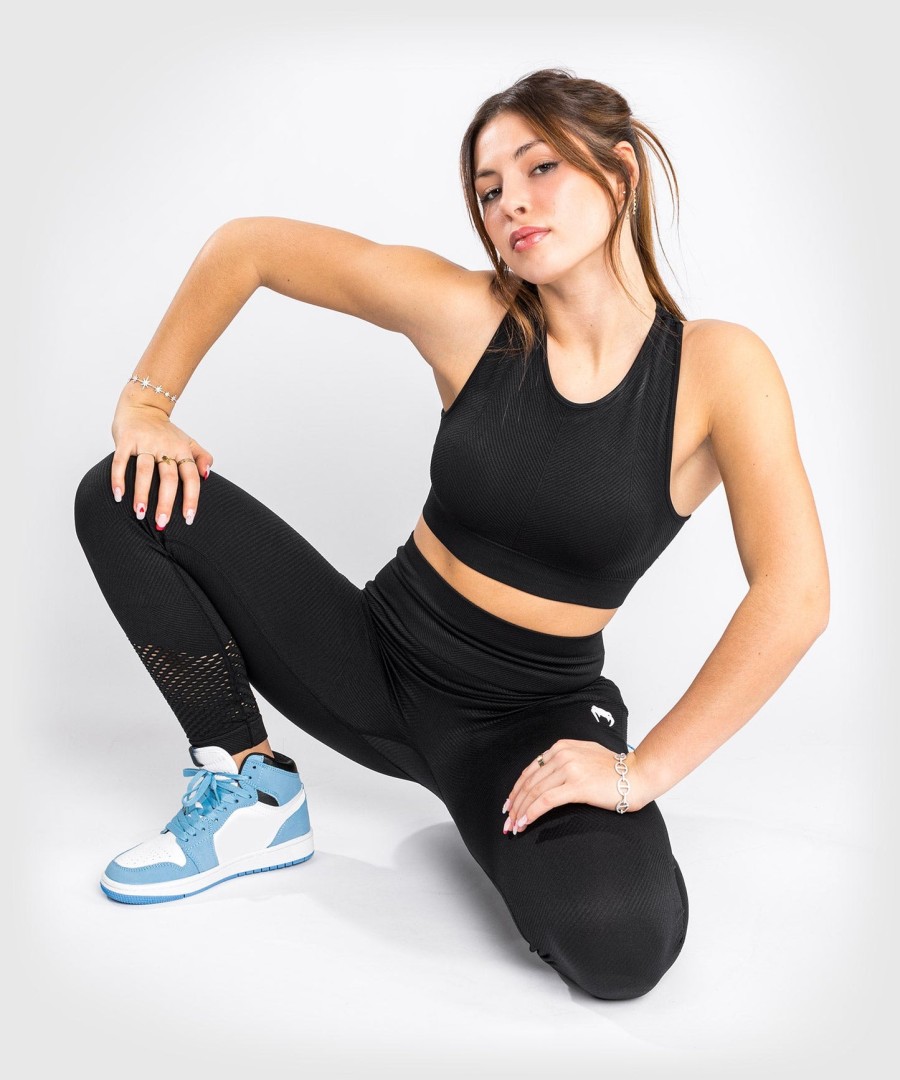 venum sparring seamless leggings - for women - black