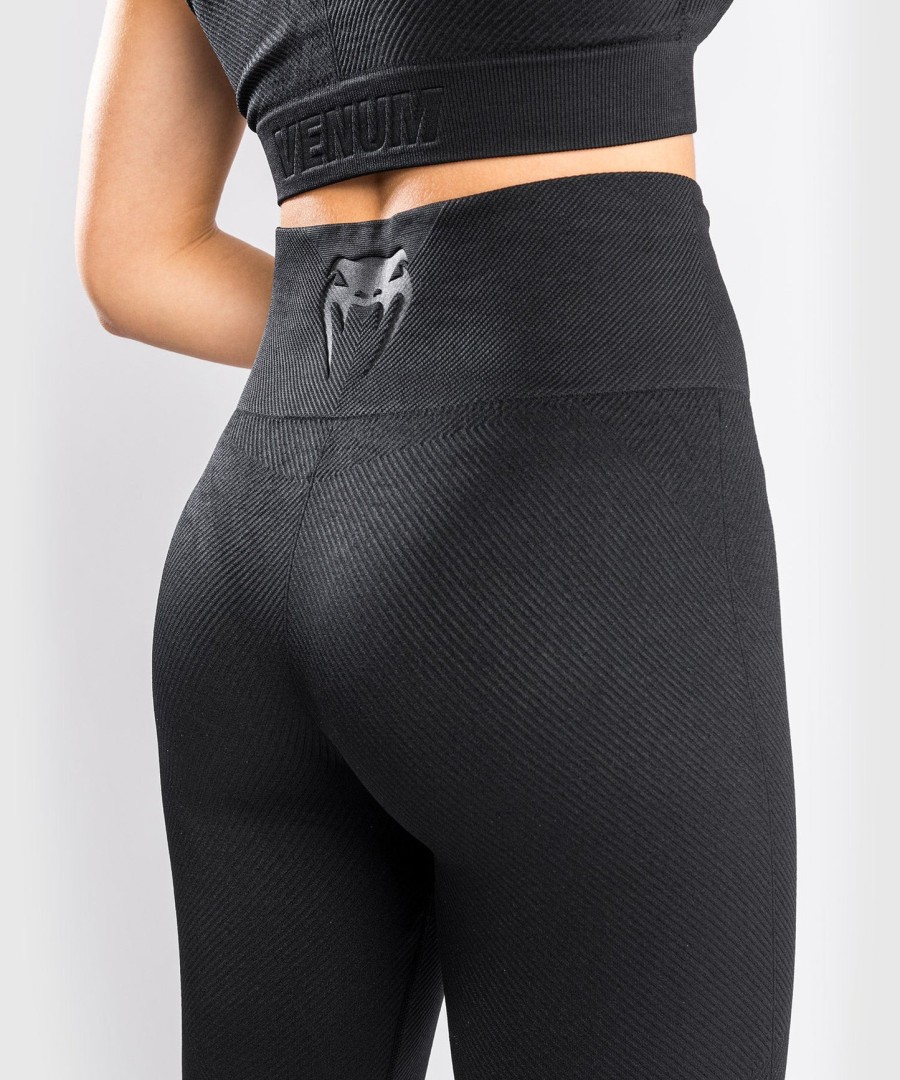 venum sparring seamless leggings - for women - black
