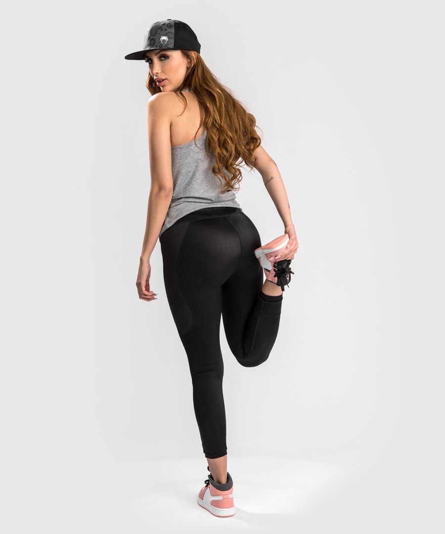 venum glow leggings 78 - for women - black
