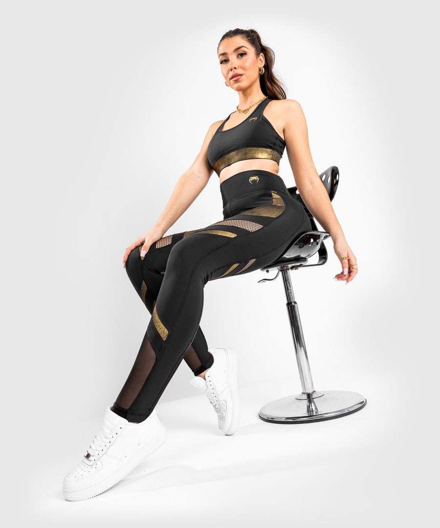venum lightning leggings - for women - blackgold
