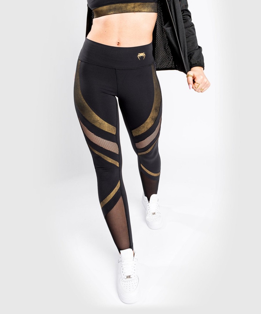 venum lightning leggings - for women - blackgold