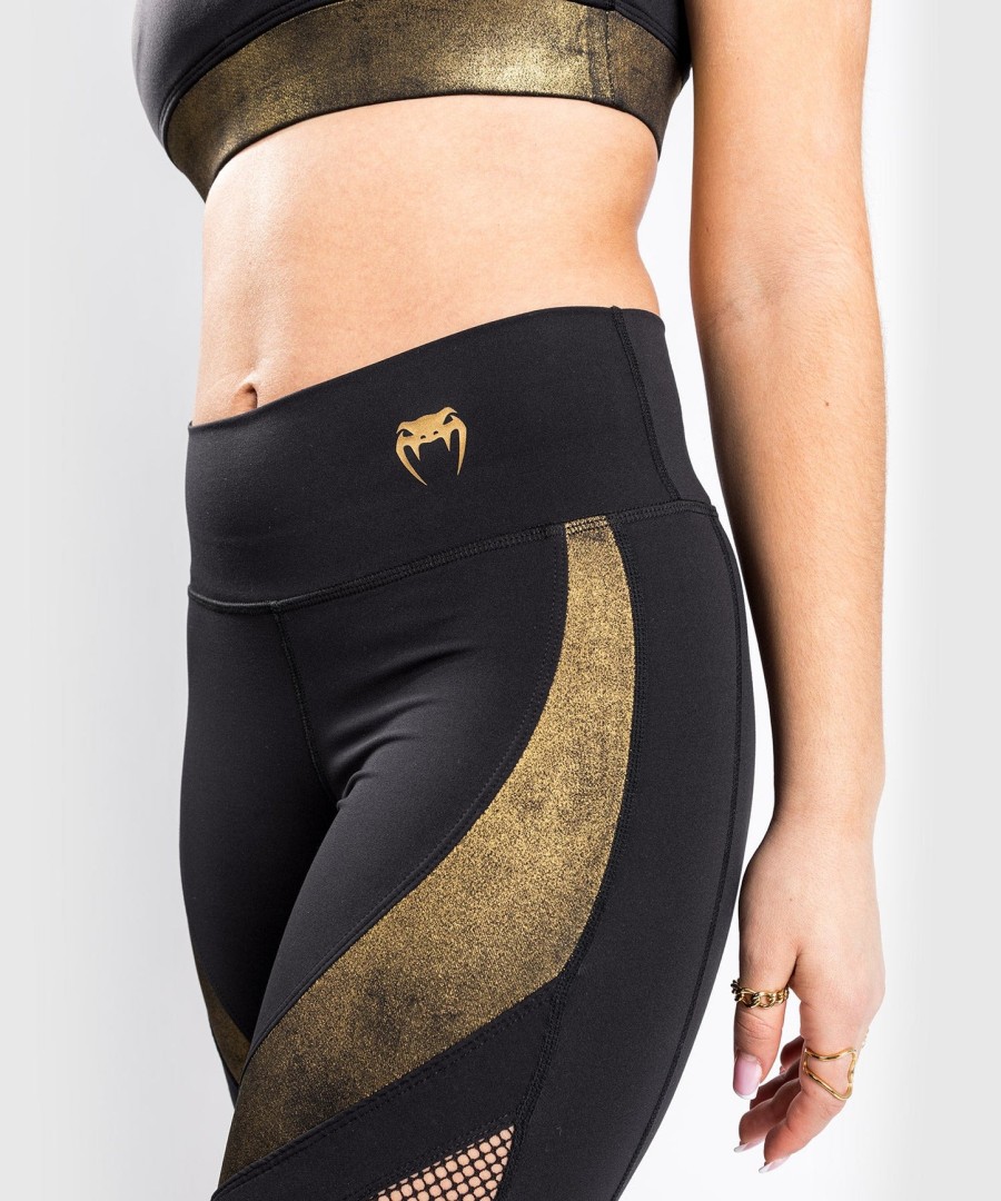 venum lightning leggings 78 - for women - blackgold