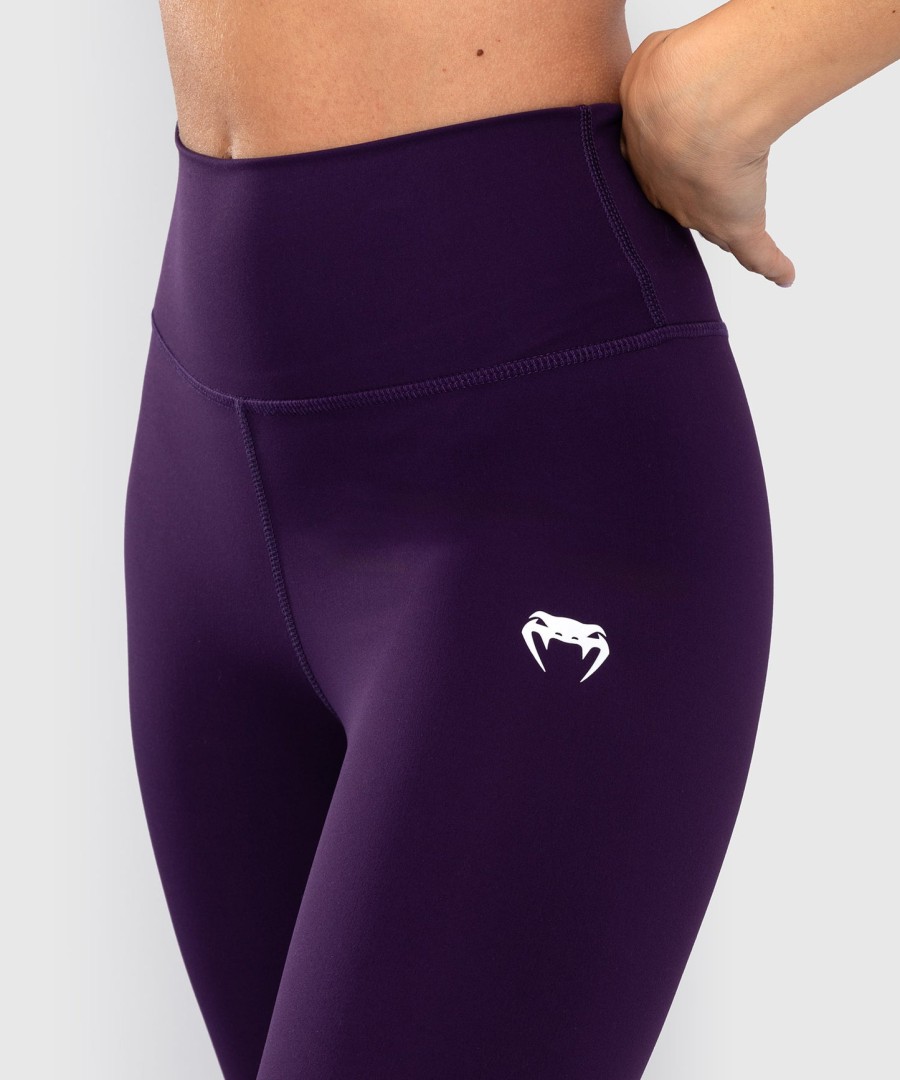 venum essential women leggings - deep purple
