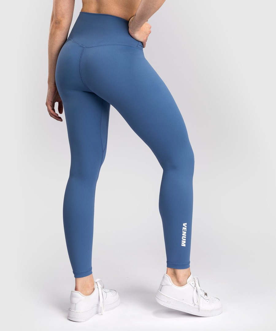 venum essential women leggings - storm blue