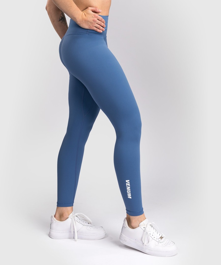 venum essential women leggings - storm blue