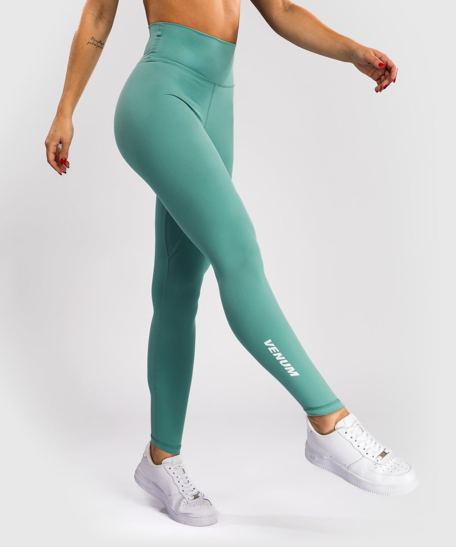 venum essential women leggings - aqua green