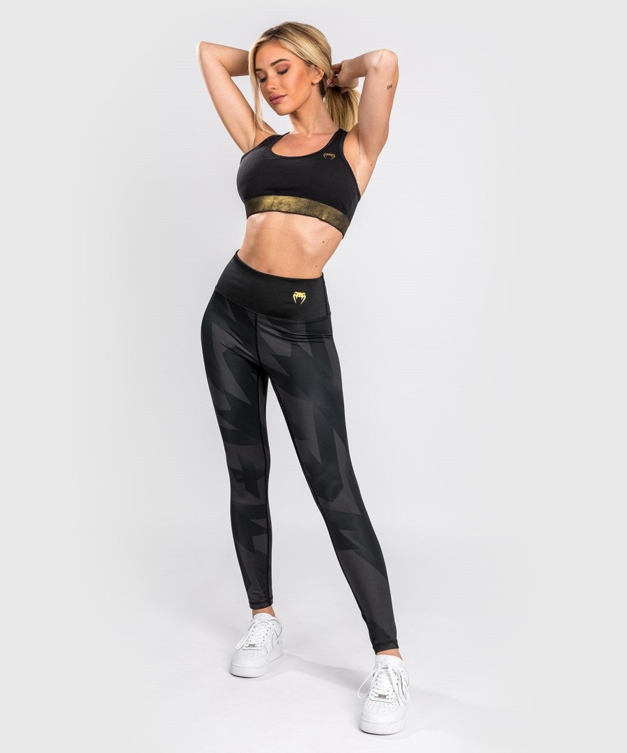 venum razor leggings - for women - blackgold