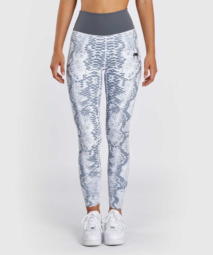 venum white snake legging for women - white
