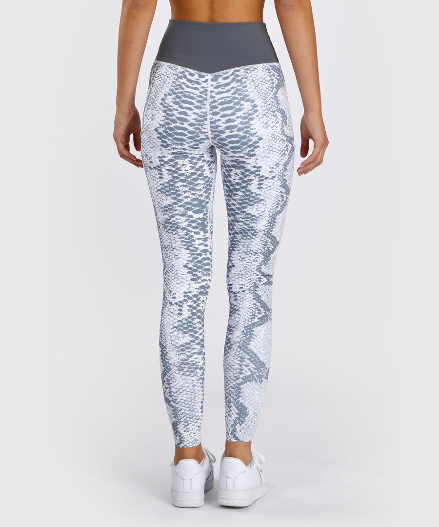 venum white snake legging for women - white