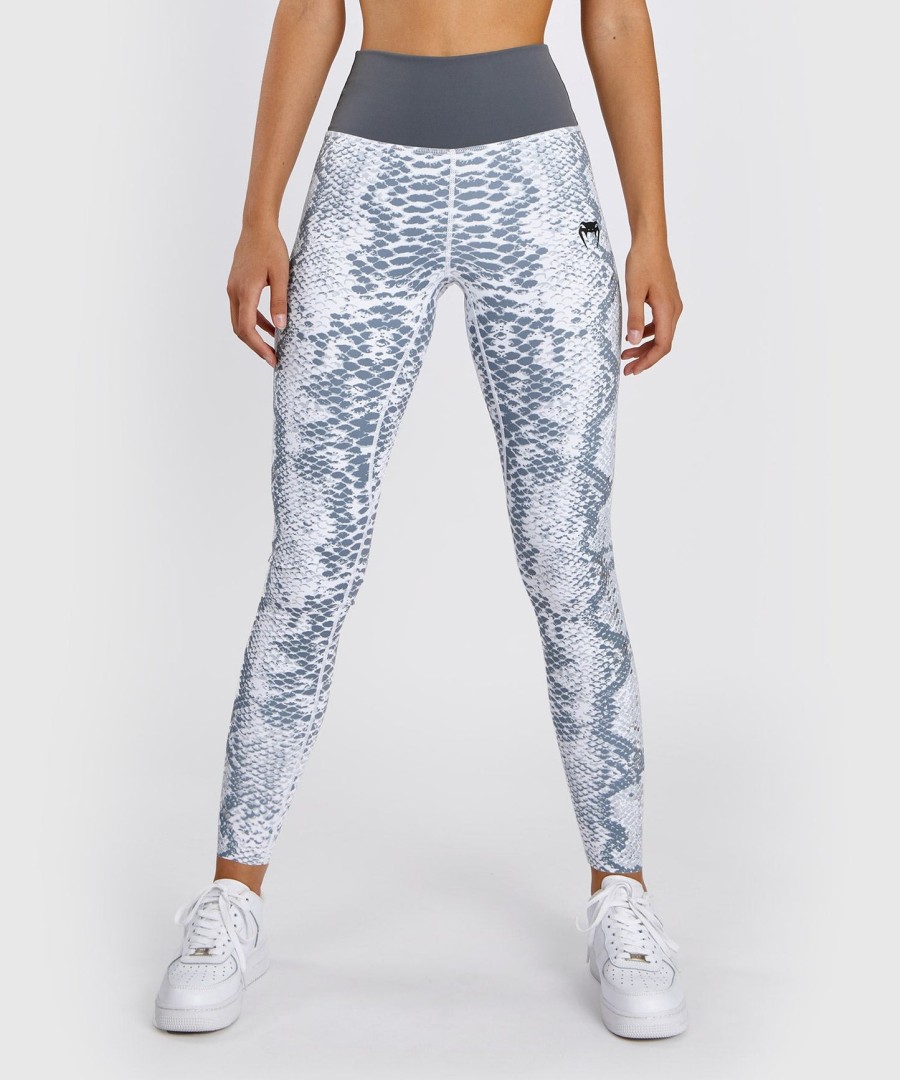 venum white snake legging for women - white