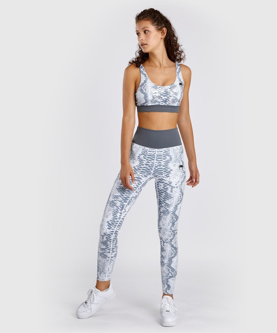 venum white snake legging for women - white