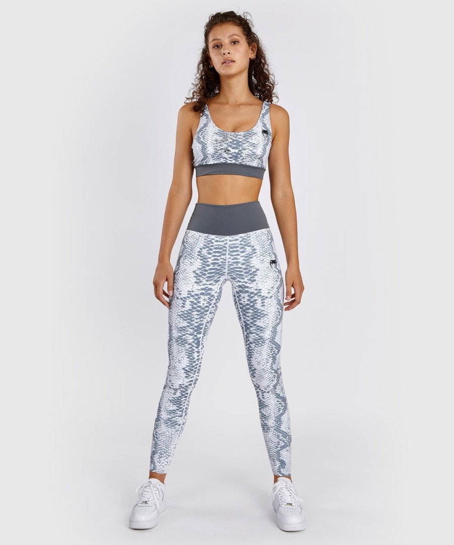 venum white snake legging for women - white