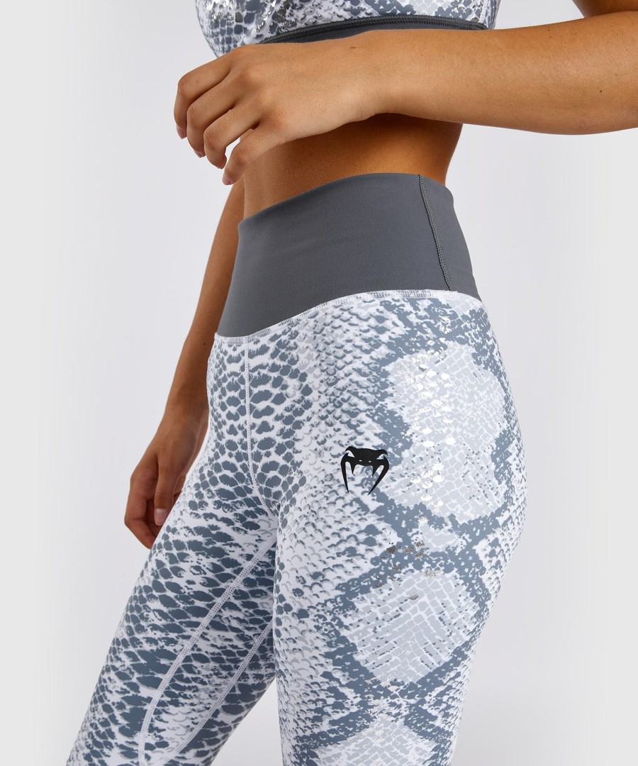 venum white snake legging for women - white